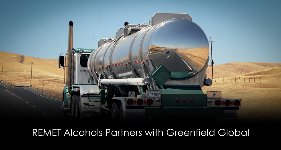 REMET Alcohols Partners with Greenfield Global